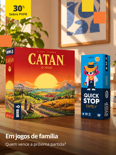 30% PVPR em jogos de fam&iacute;lia. Quem vence a pr&oacute;xima partida?